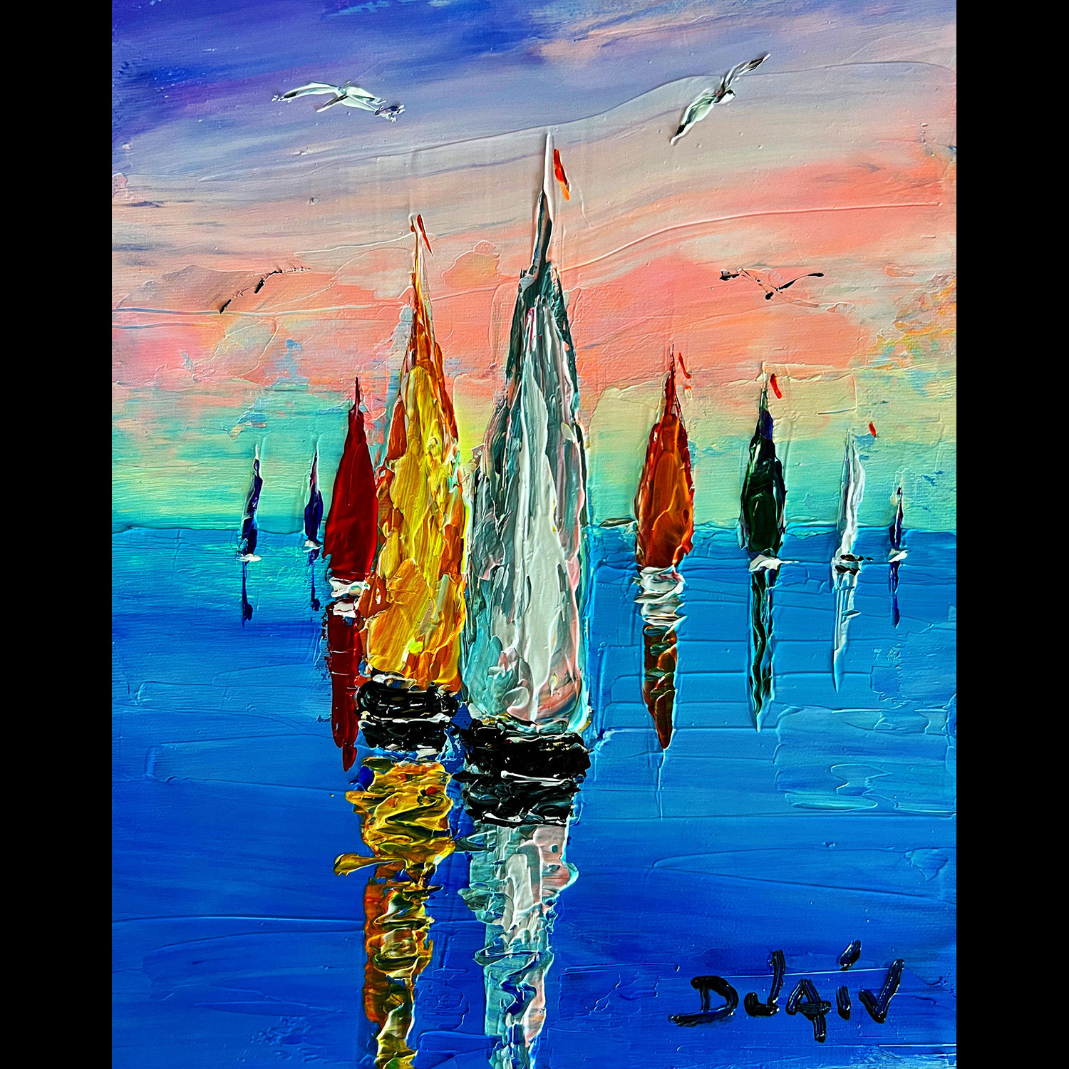 Verticale Voiles 10''x8'' - SOLD
