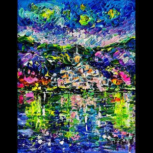 Village du Lac 10''x8'' - SOLD
