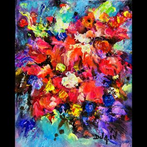 Fleurs Evaporation 10.5'''x8.5''