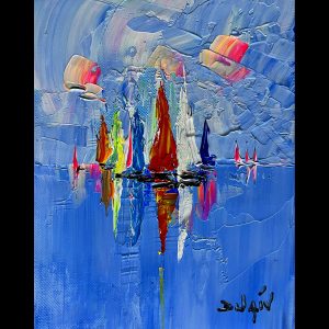 Le Repos des Voiles 10''x8''
