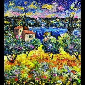 Soir du Sud 25''x23''