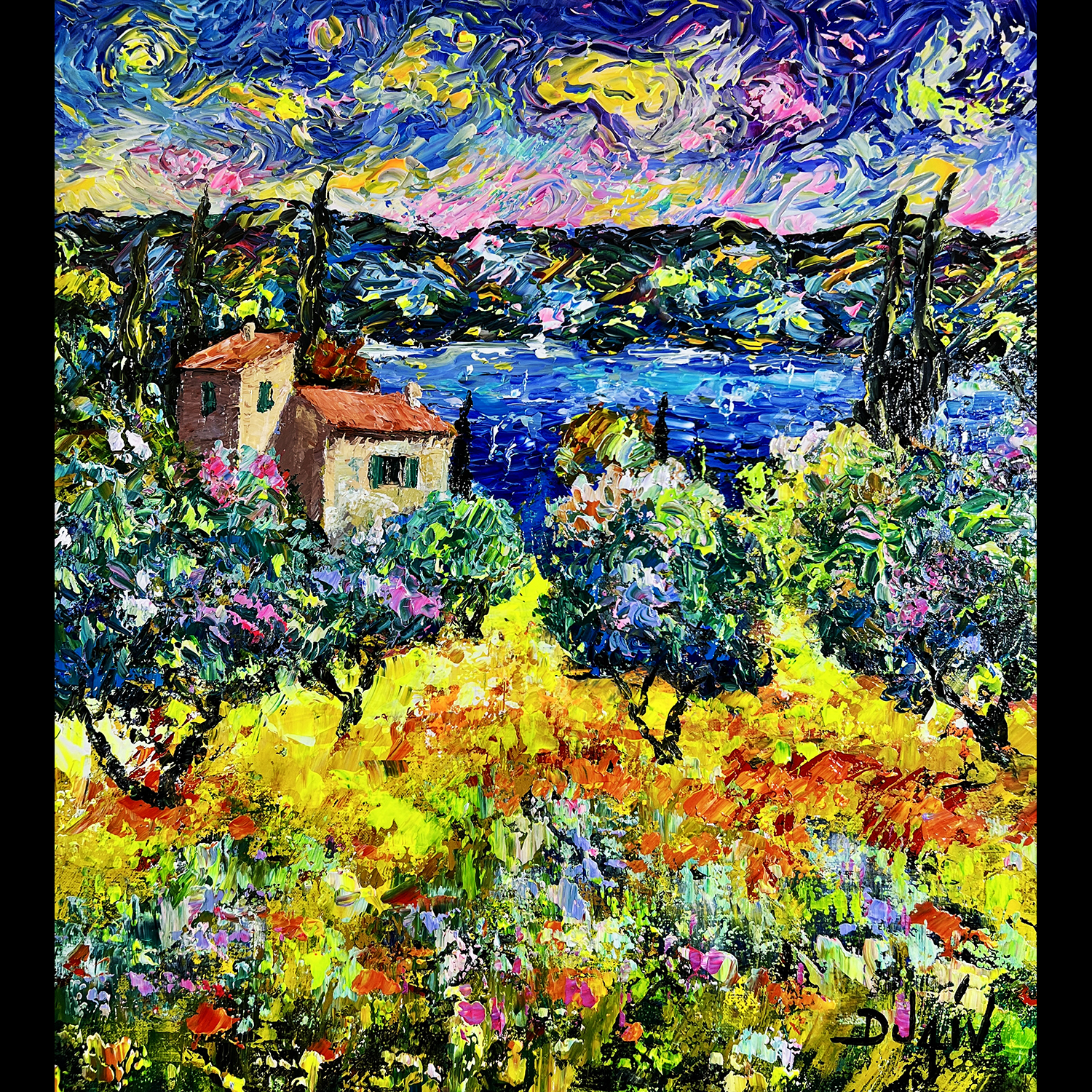 Soir du Sud 25''x23''