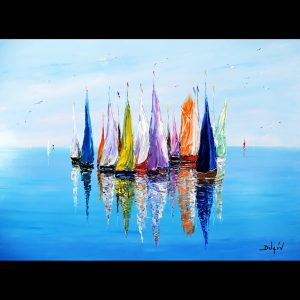 Bal Des Mouettes <em>22'' x 30''</em>