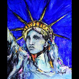 Blue And Liberty <em>20'' x 16''</em>