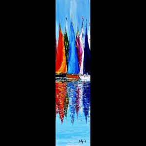 Large Sails <em>30'' x 7.5''</em>