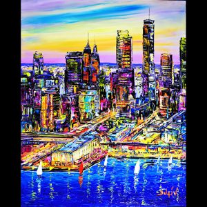 New York See Port District <em>25'' x 20''</em>