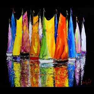 Nuit Flamboyante <em>16.5'' x 20''</em>