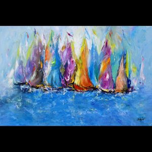 Sailing Abstraction <em>20'' x 30''</em>