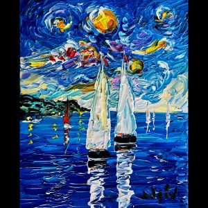 Boating 10''x8''