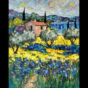 Iris d Itslie 30''x24''