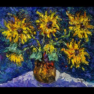 Lumiere de Tournesols 18''x21''