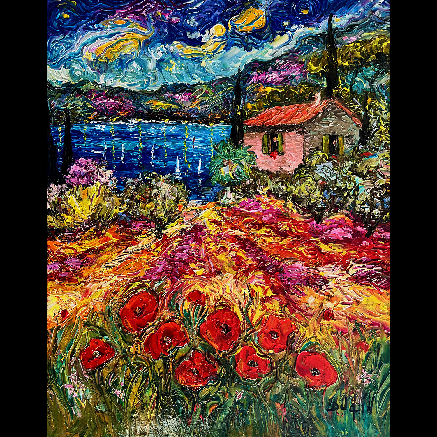 Espoir de Coquelicots 30''x24''