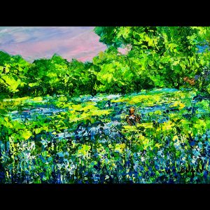 Bluebonnets Love 12''x16''