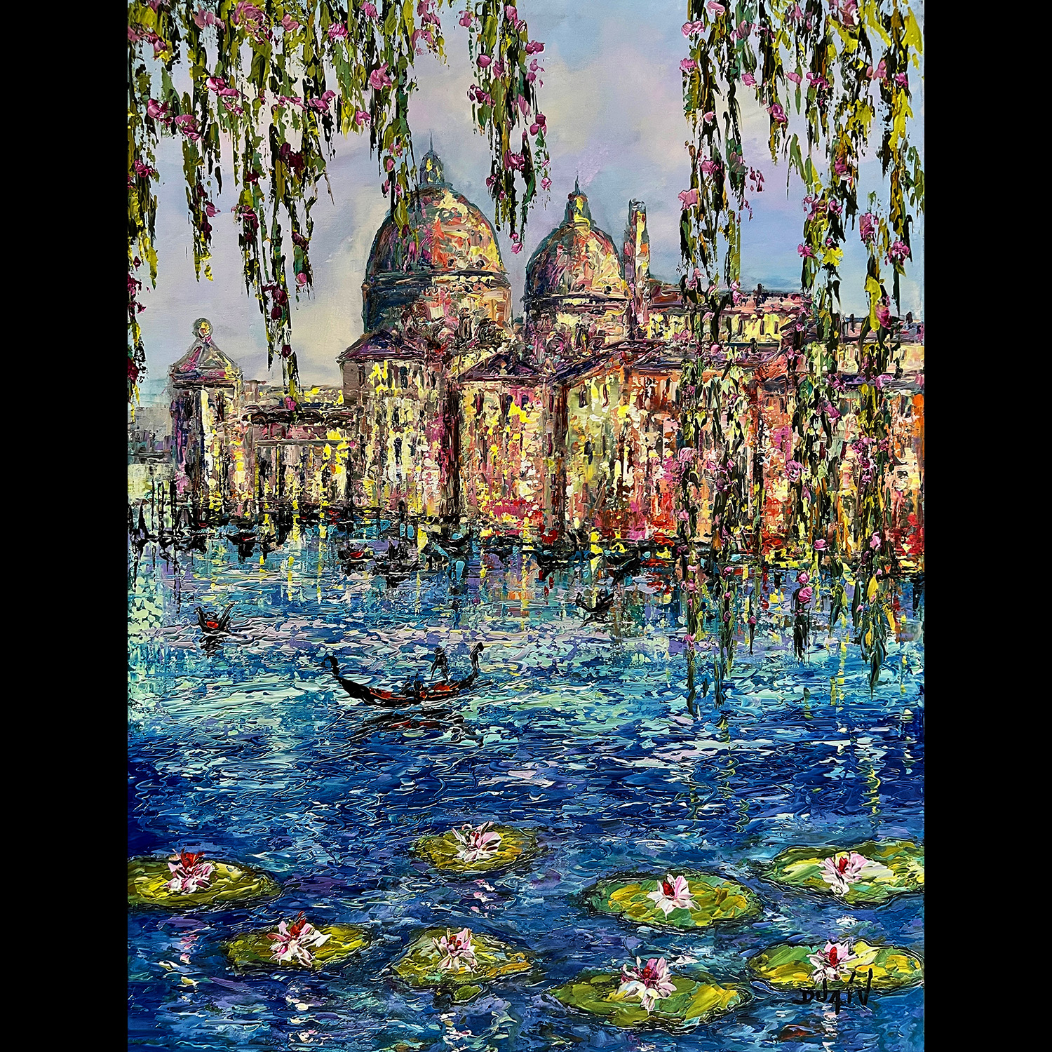 Venice and Nympheas 40''x30''