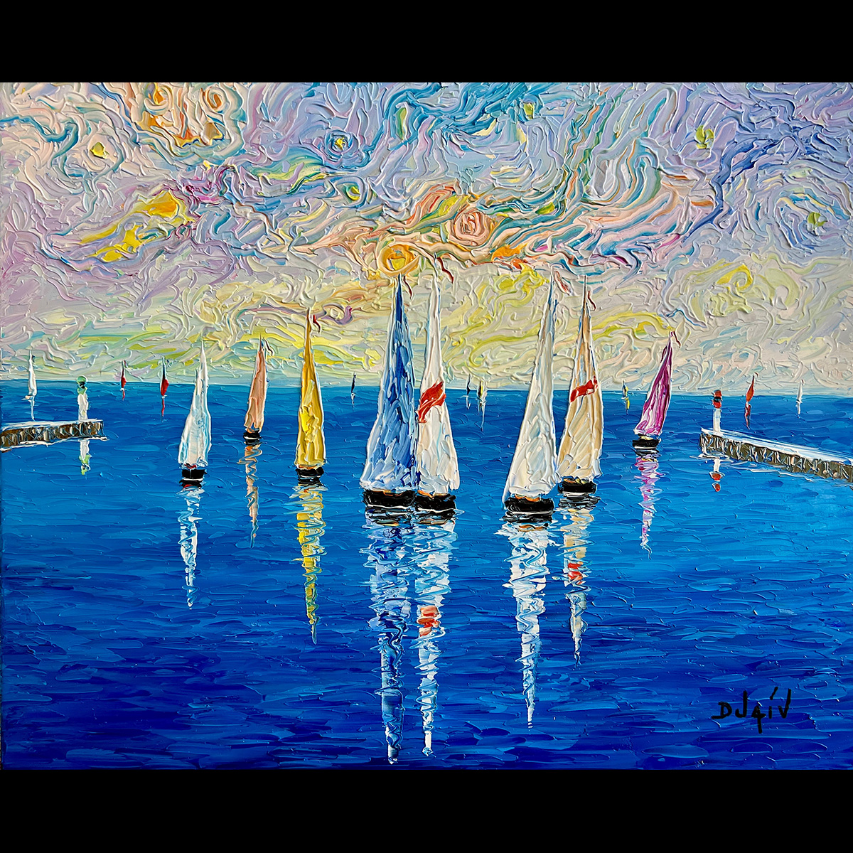 2 Petit Phares - 26''x32''