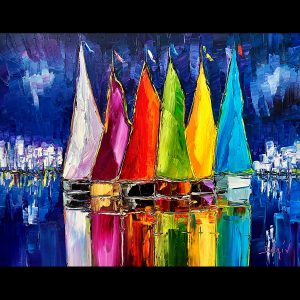 A Plats de Nuit 24''x30''