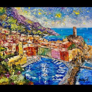 Cinque Terre Souvenir 18''x21''