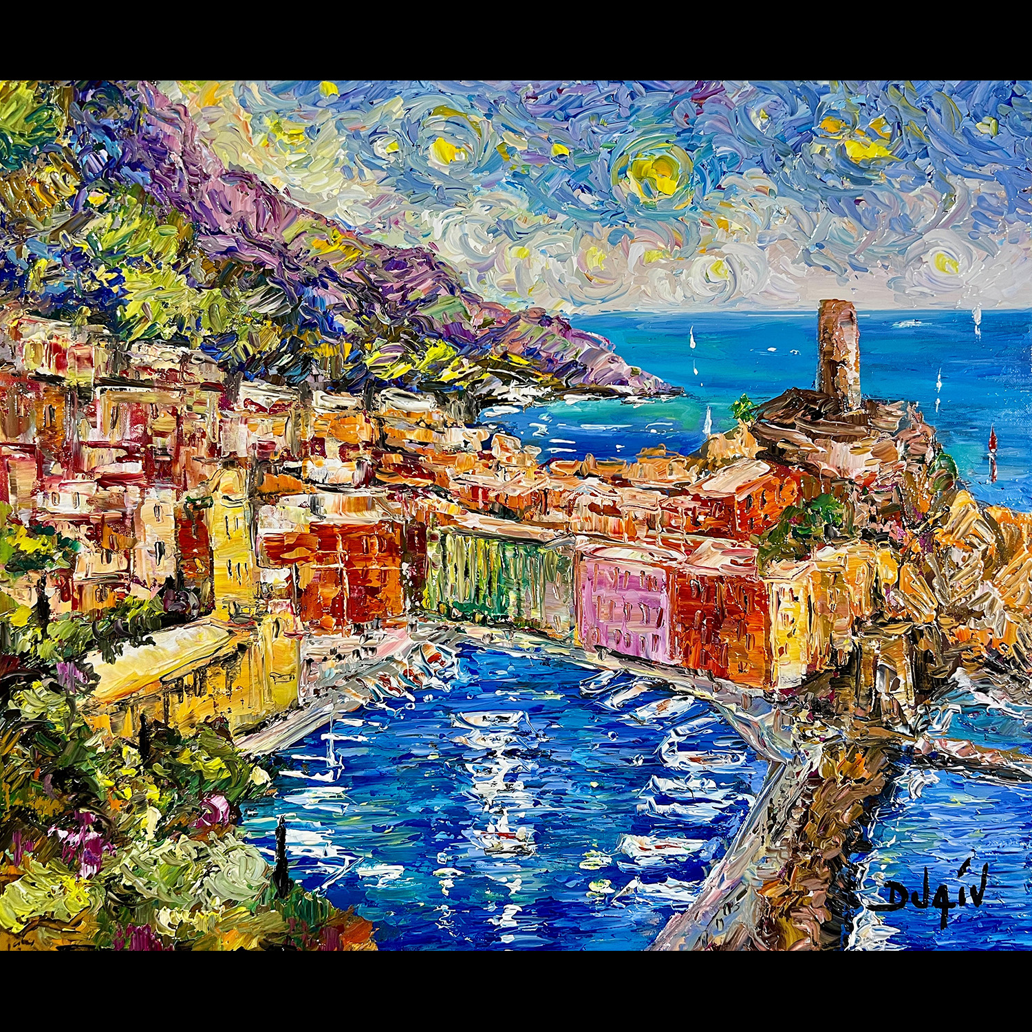 Cinque Terre Souvenir 18''x21''