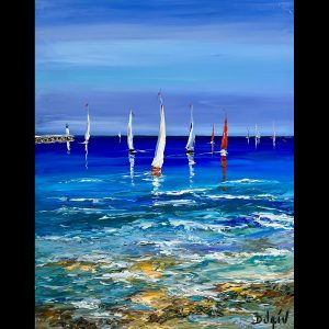 Horizon Noir 28''x22''
