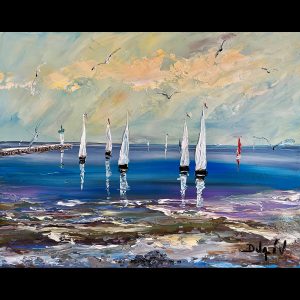 L Entree du Port 15.5''x19.5''