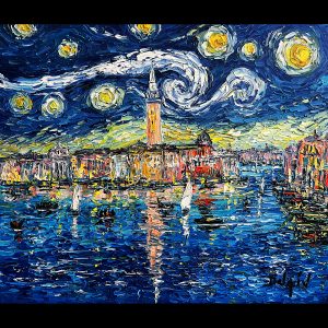 Dream of Night 18''x21'' -