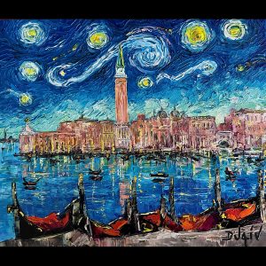Starry Night Beauty 18''x21''