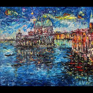 A Starry Night in Venice 18''x21''