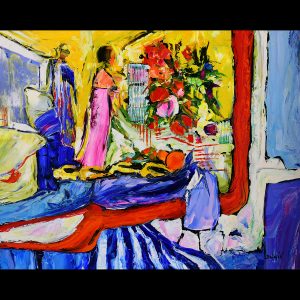 INSIDE 31''X39''- PUBLISHED on DUAIV ART BOOK- SOLD