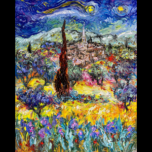 La Montagne Blanche 28'' x 22''
