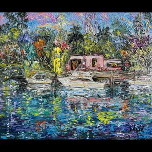 River Bridge 21''x25''