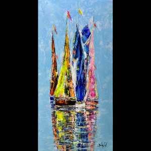 Voiles Delice 48''x24''