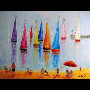 En Attente 45'' x 57 ''