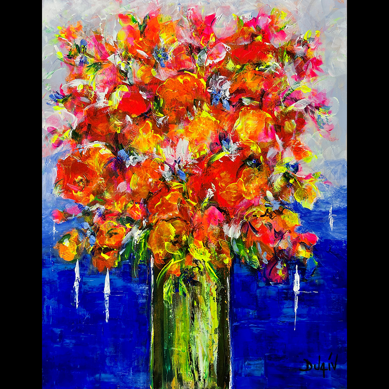 Fleurs Magiques 30''x24''
