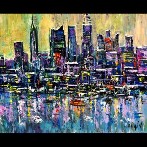 Winter city 23x28