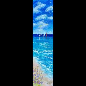 Vagues de Plage 56''x14'' - SOLD