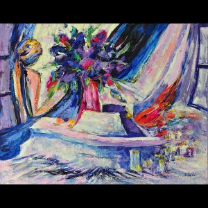 Purple 44'' x 57'' Published in Duaiv Book