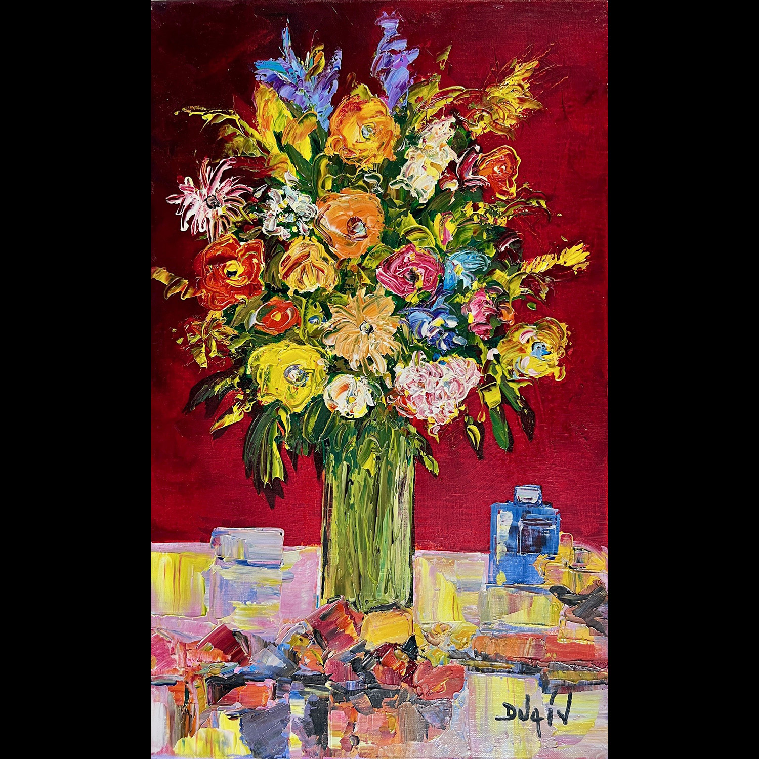 Jaune de Fleurs 22.5'' x 14''