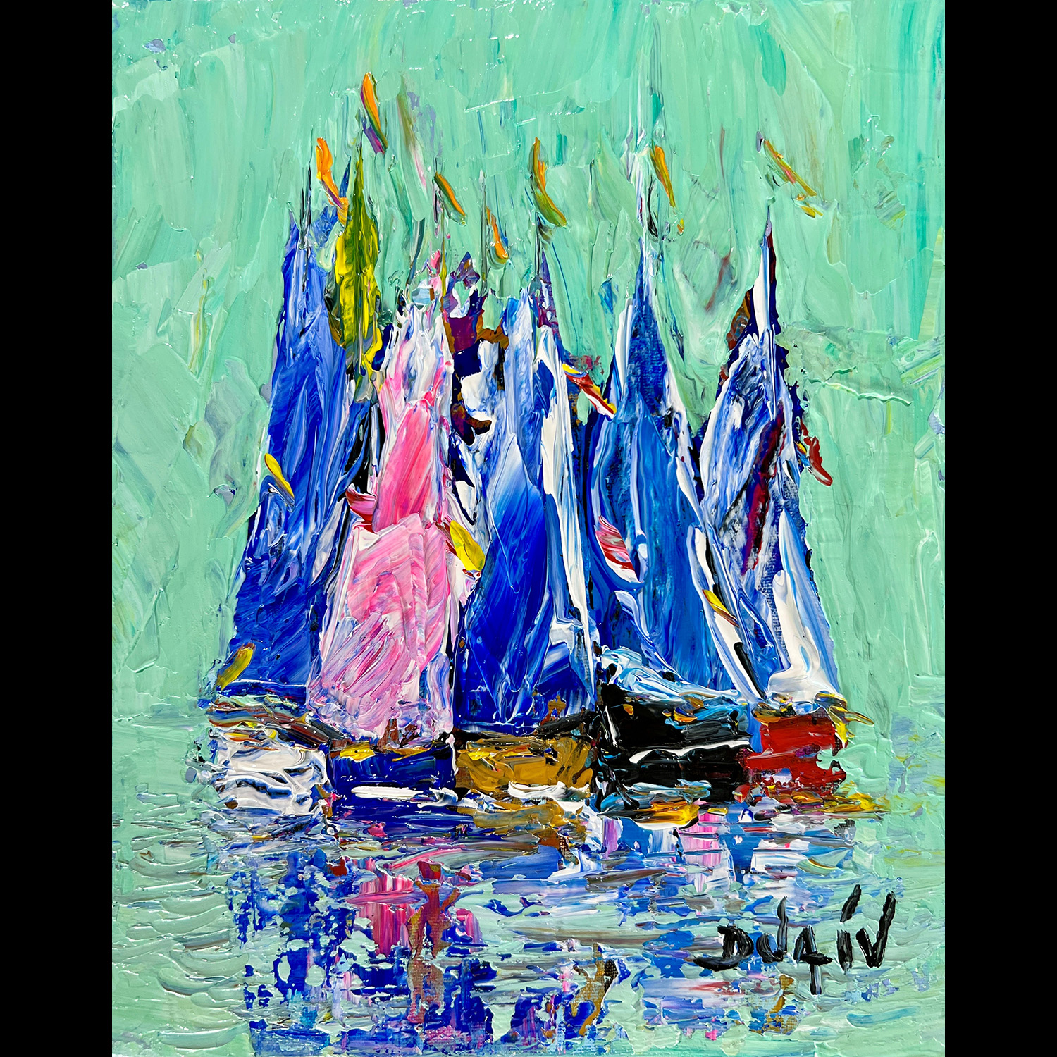 Vert de Voiles 10''x8''