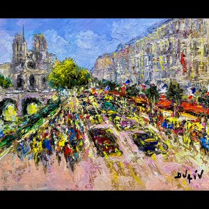 St Michel Bouquinistes 15''x18''