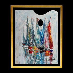 Palette Blanche 19.5''x15.5''