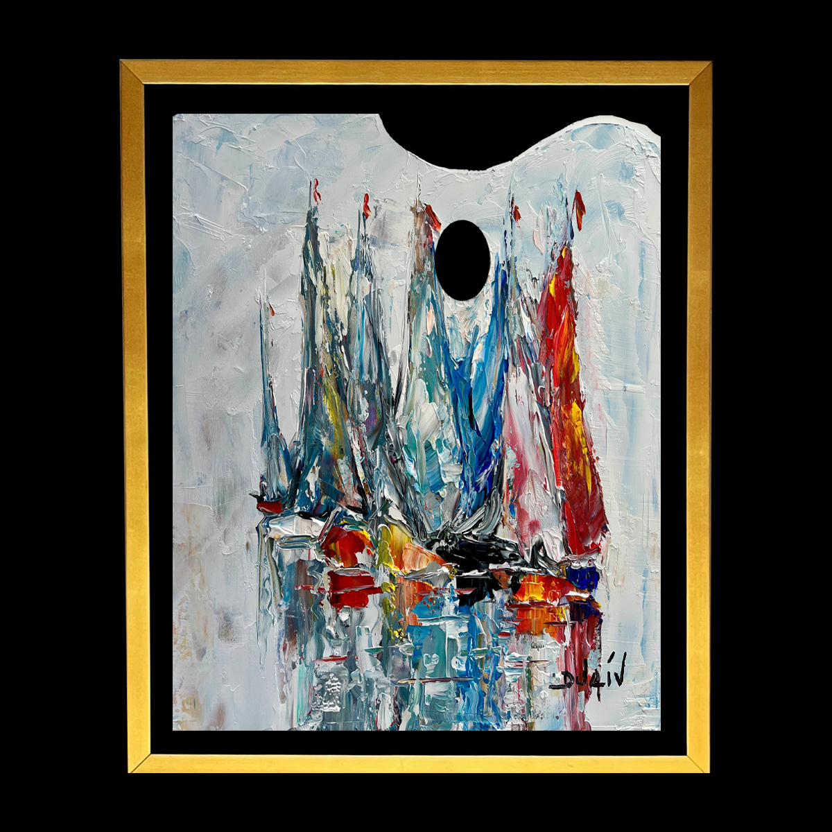 Palette Blanche 19.5''x15.5''