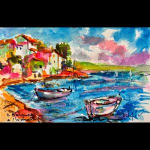 Barques a L'Amarage 4.5'' x 7''