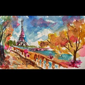 Quai Tour Eiffel 4.5'' x 7