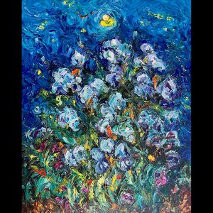 Beau Iris 30''x24''