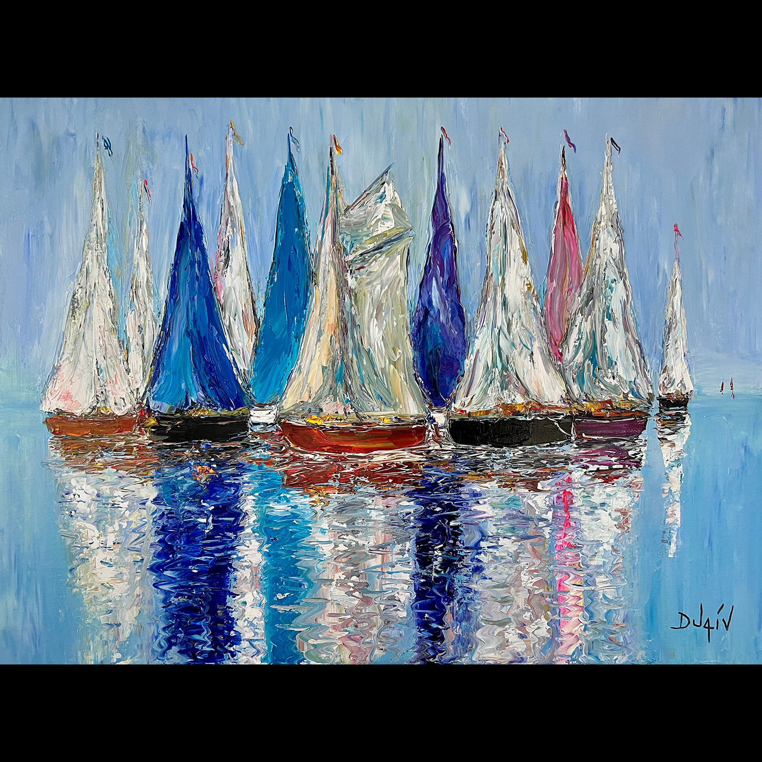 Voiles Paisibles 36''x48''