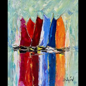 Aplats des voiles 24''x20''