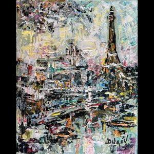 Neige a Paris 10''x8''