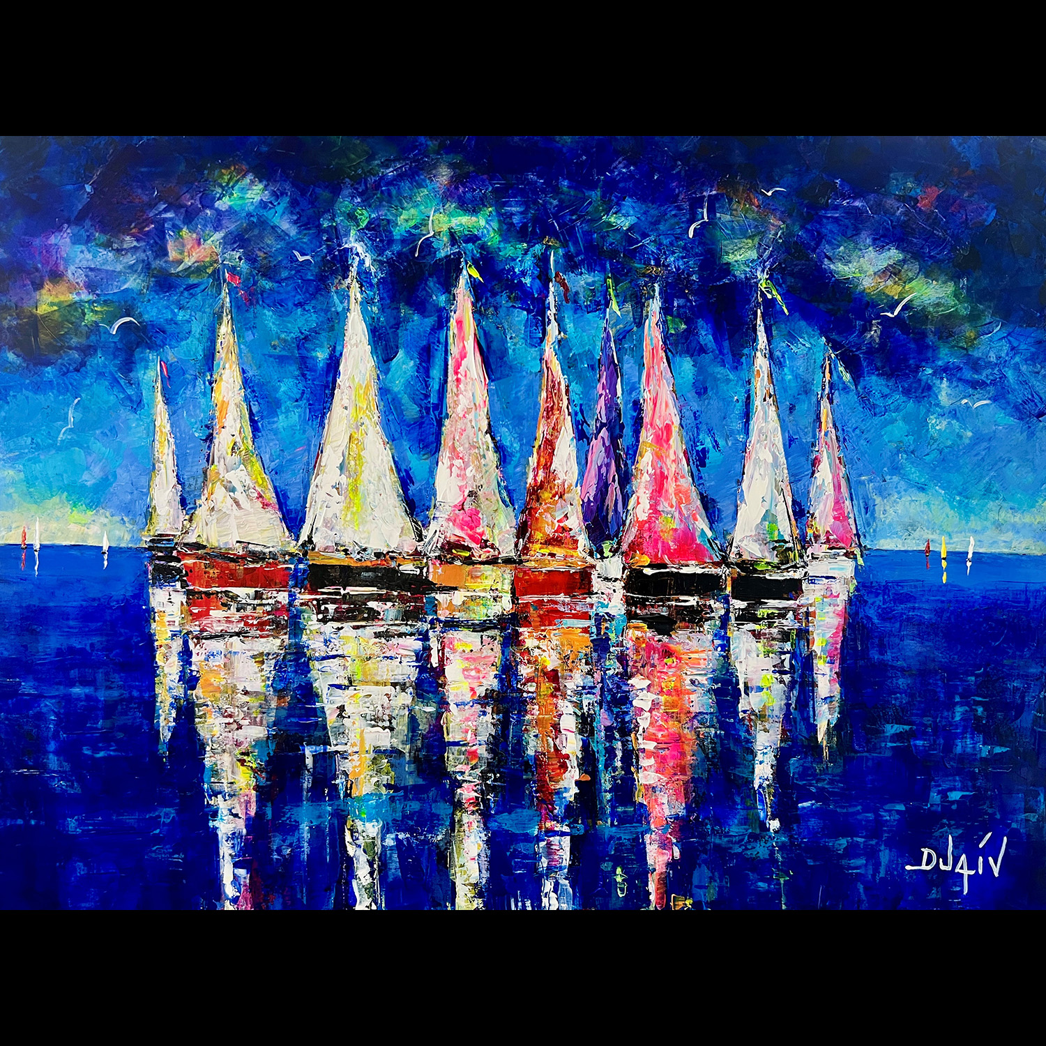 Nuit des Mouettes 30''x40''