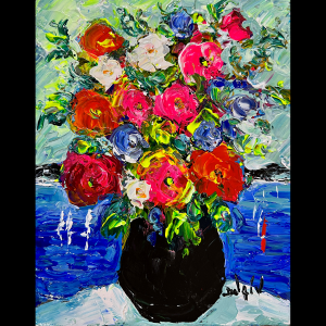 Sunday Flowers 10''x8''