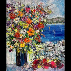 Fleurs de l Eau 24''x20''
